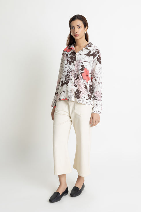 The Regular Fit Floral Shirt